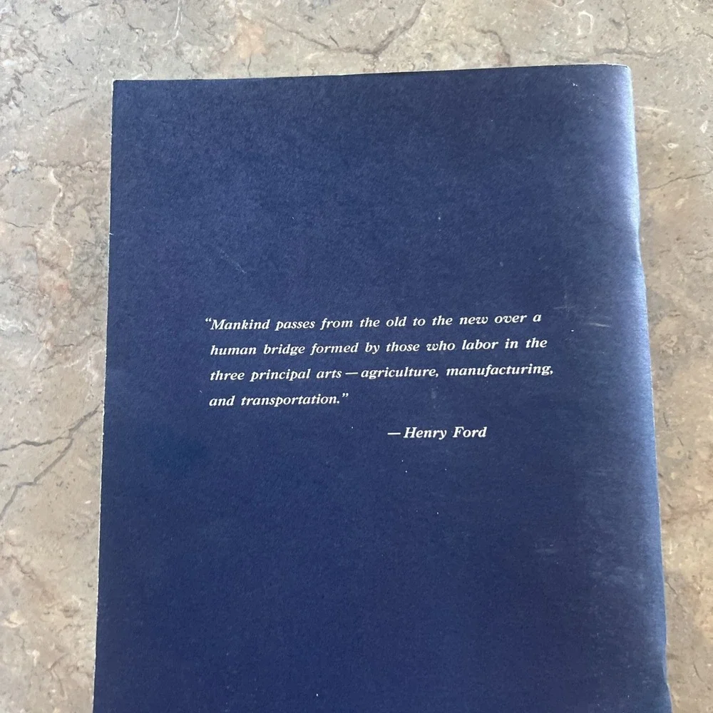 1980 Henry Ford A Personal History Exhibition Book Paperback